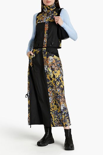 MCQ ALEXANDER MCQUEEN Weste aus bedrucktem Shell mit Applikationen