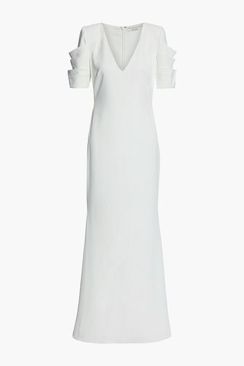 BADGLEY MISCHKA Robe aus Stretch-Crêpe