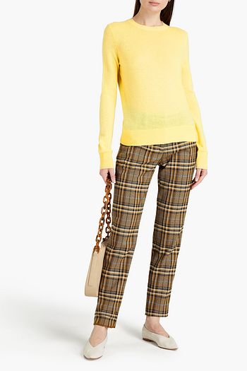 TORY BURCH Wool and cashmere-blend sweater