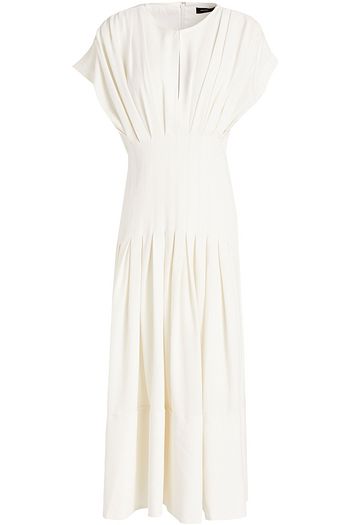 PROENZA SCHOULER Plissiertes Midikleid aus Crêpe