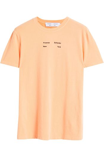 PROENZA SCHOULER T-Shirt aus Baumwoll-Jersey mit Print