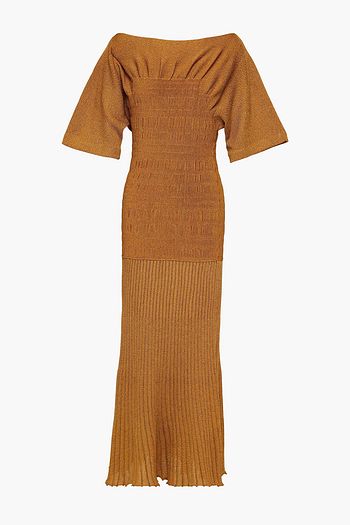 PROENZA SCHOULER Midikleid aus geripptem Stretch-Strick