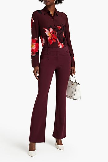 ALTUZARRA Crepe bootcut pants