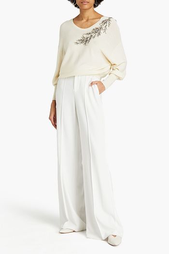 BA&SH Hogan embellished wool-blend sweater