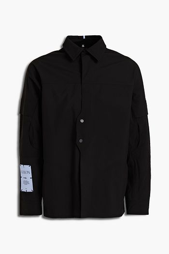 MCQ ALEXANDER MCQUEEN Logo-appliquéd shell shirt