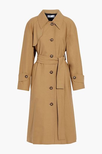 VICTORIA BECKHAM Trenchcoat aus einer Baumwollmischung mit Gürtel