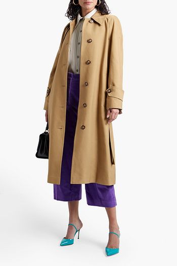 VICTORIA BECKHAM Trenchcoat aus einer Baumwollmischung mit Gürtel