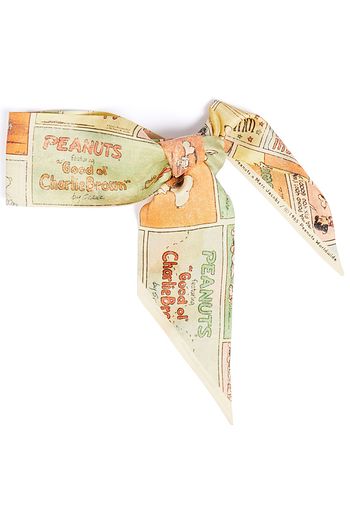 MARC JACOBS Printed silk-twill headscarf