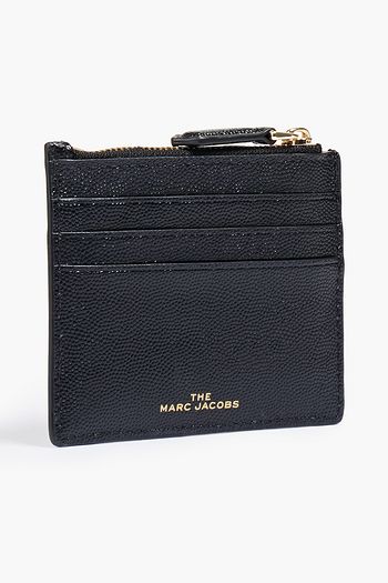 MARC JACOBS Textured-leather cardholder
