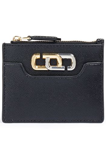MARC JACOBS Textured-leather cardholder