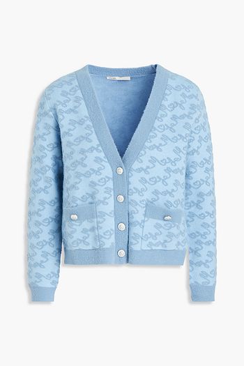 MAJE Jacquard-knit cardigan