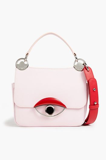 KENZO Eye embellished leather shoulder bag