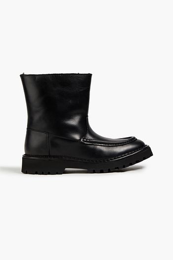 KENZO K-Mount leather ankle boots