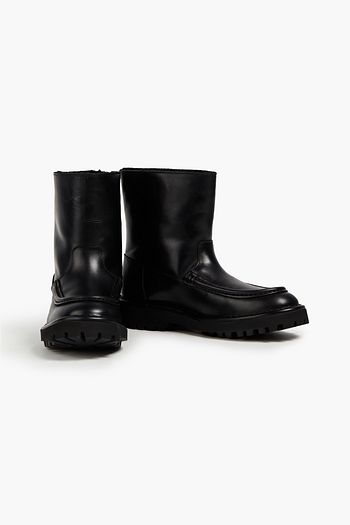 KENZO K-Mount leather ankle boots