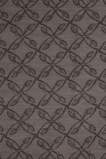 BRIONI Cotton and silk-blend jacquard scarf
