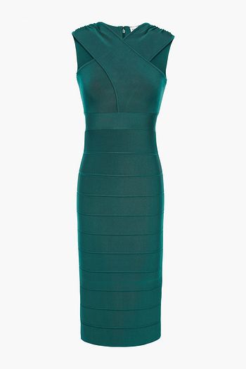 HERVÉ LÉGER Crossover bandage dress