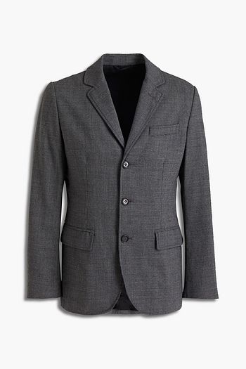 ASPESI Blazer aus einer Wollmischung mit Hahnentrittmuster