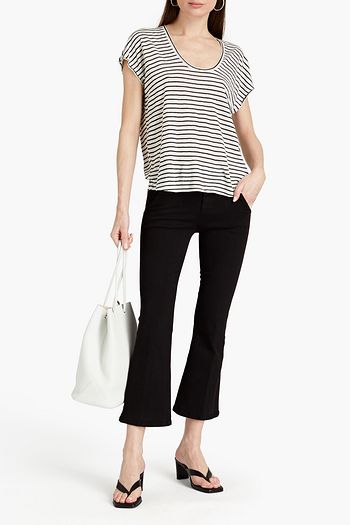 FRAME Le Serge mid-rise kick-flare jeans