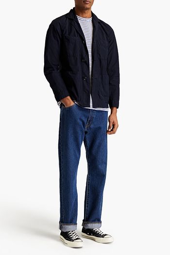 ASPESI Crinkled-canvas blazer