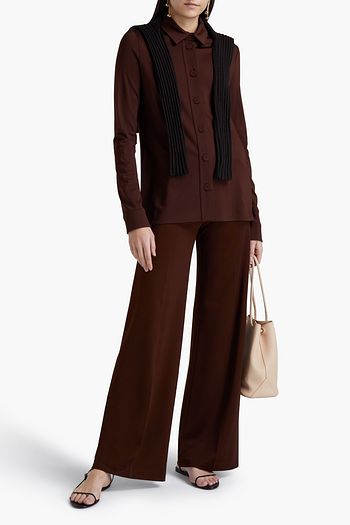 JIL SANDER Jersey wide-leg pants