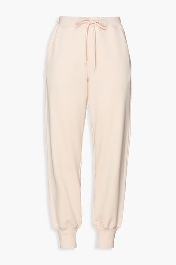 ZIMMERMANN Botanica French cotton-blend terry track pants