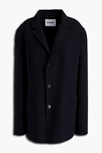 JIL SANDER Mantel aus einer Woll-Kaschmirmischung