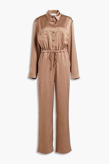 NANUSHKA Satin wide-leg jumpsuit