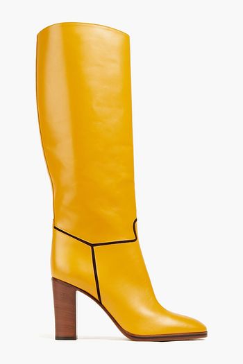 VICTORIA BECKHAM Valentina スエードトリム レザー ブーツ