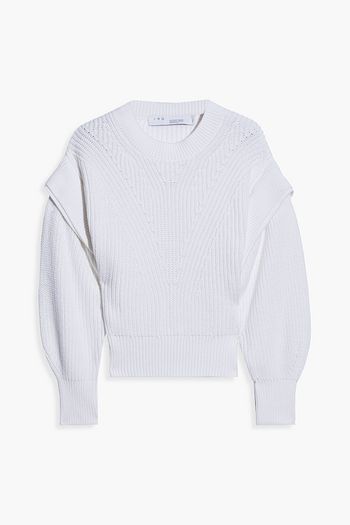 IRO Kharla ribbed cotton-blend sweater