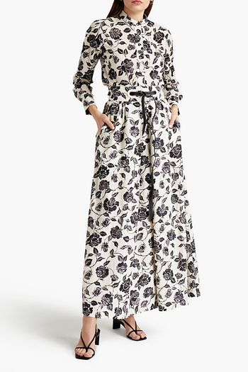 ZIMMERMANN Hemd aus Baumwollgaze mit floralem Print