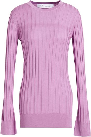 IRO Dhana ribbed silk top
