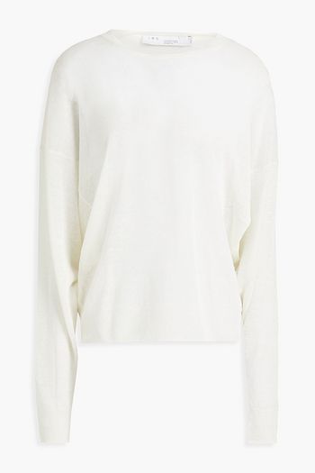 IRO Eugenie linen-blend sweater