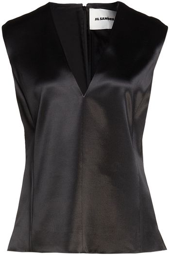 JIL SANDER Satin top
