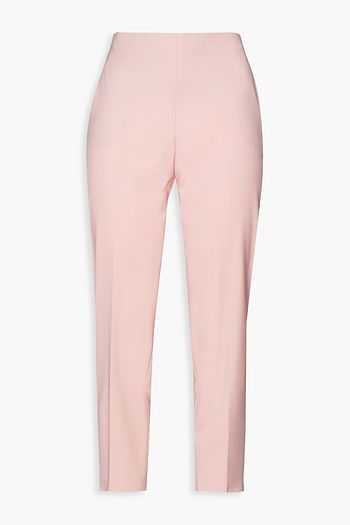 THEORY Cropped wool-blend tapered pants