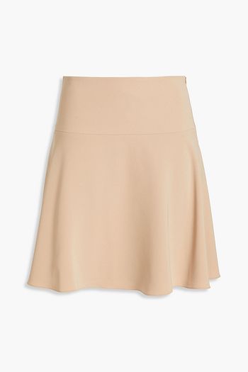 THEORY Stretch-crepe mini skirt