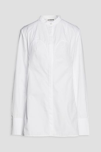 JIL SANDER Cotton-poplin top