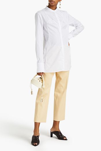 JIL SANDER Cotton-poplin top