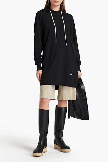 DRKSHDW BY RICK OWENS Cotton-jersey hoodie
