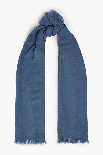 OFFICINE GÉNÉRALE PARIS 6ᵉ ほつれ加工 ウールガーゼ スカーフ