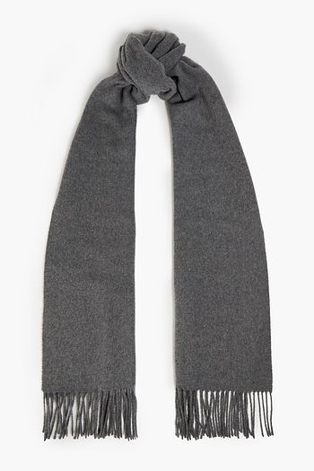 OFFICINE GÉNÉRALE PARIS 6ᵉ Fringed mélange cashmere scarf