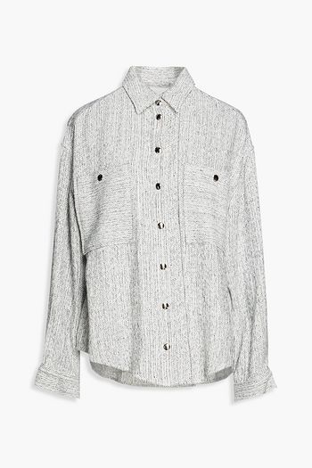 IRO Nesta Hemd aus Tweed