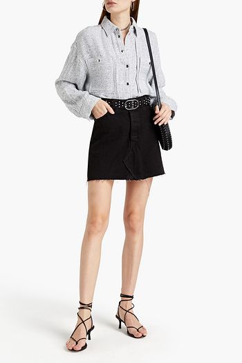 IRO Nesta Hemd aus Tweed