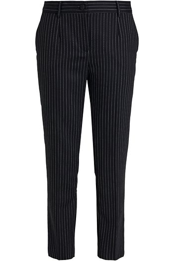 DOLCE & GABBANA Karottenhose aus einer Wollmischung mit Streifen