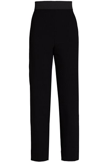 DOLCE & GABBANA Hose mit schmalem Bein aus einer Wollmischung