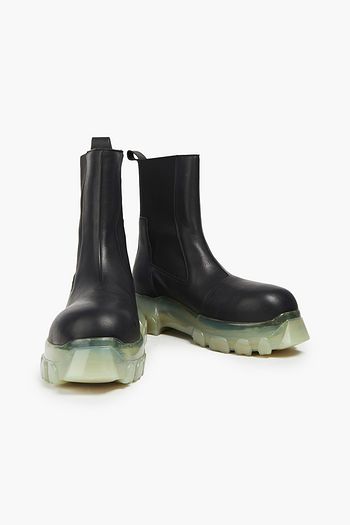 RICK OWENS Beatle Bozo Tractor レザー ブーツ