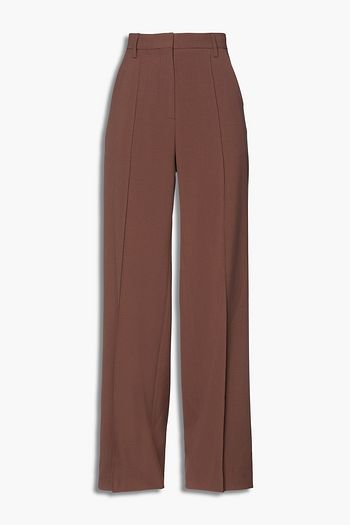 NANUSHKA Maxi crepe wide-leg pants