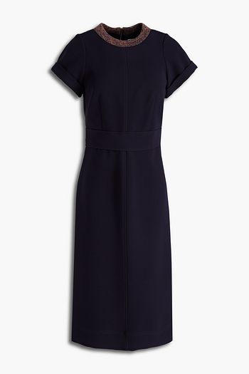 VICTORIA BECKHAM Crepe midi dress