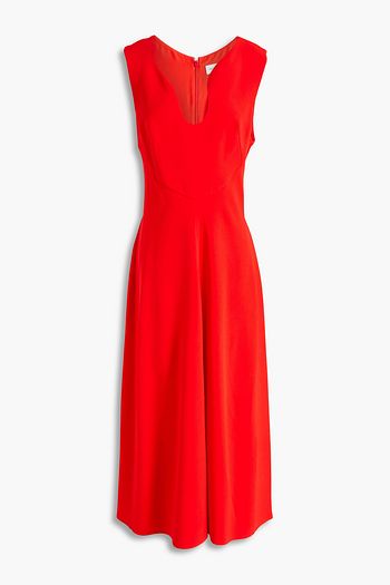 VICTORIA BECKHAM Crepe midi dress