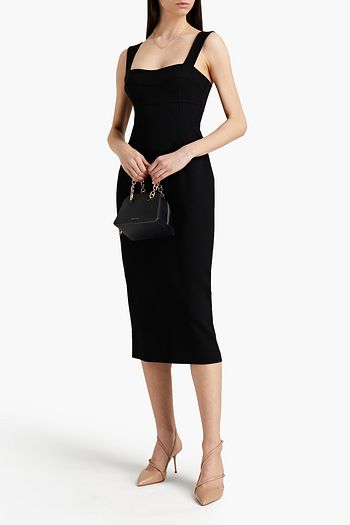 VICTORIA BECKHAM Crepe midi dress