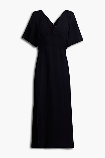 VICTORIA BECKHAM Crepe midi dress